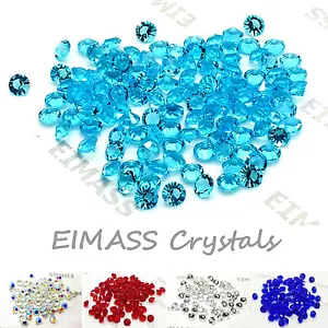 100 x cristaux de dispersion de table, EIMASS® 3787 diamant verre fête de mariage, décoration - Photo 1/10