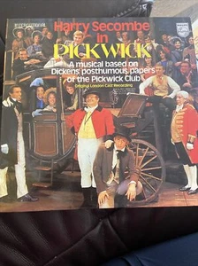 Vintage Vinyl Harry Secombe On Pickwick Original Cast Recording 1970s - Picture 1 of 2