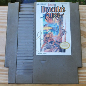 Castlevania 3 Draculas Curse Nintendo NES Cart Only