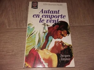 AUTANT EN EMPORTE LE VENT / JACQUES ZIMMER - Picture 1 of 6