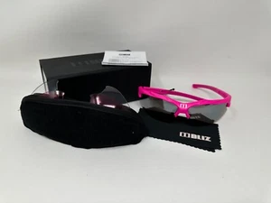 Bliz Hybrid Small 52808-41 Pink | Smoke Silver Mirror/Pink Contrast/Clear Lenses - Picture 1 of 7