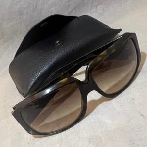 BURBERRY AUTH Women Brown Tortoise Shell Sunglasses 3002/13 B 4010 - Picture 1 of 8