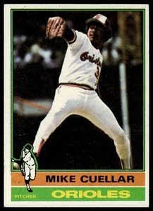1976 Topps #285 Mike Cuellar Baltimore Orioles Baseball Card - Picture 1 of 2