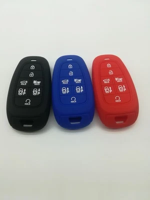 3*Fob Key Cover for 2018 2019 2020 2021 2022 2023 2024 2025 HYUNDAI NEXO SONATA - Image 1 of 4