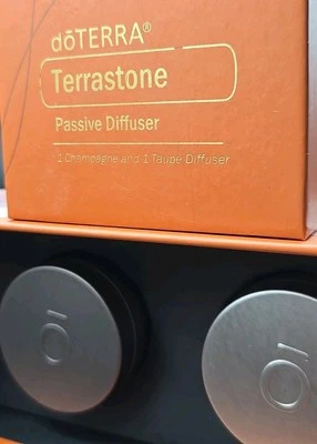 DōTerra Terrastone Passive Diffuser Reusable Magnetic Canisters NEW Open Box  - Image 1 of 4