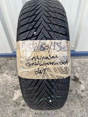 185/60/15  Continental Conti Winter 84T 6.64mm PART WORN TYRE - - Image 1 of 4