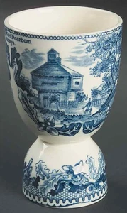 Johnson Brothers Historic America Blue Double Egg Cup 278214 - Picture 1 of 1