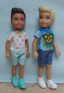 2016 Mattel Boy Doll 4 Kelly or Chelsea Male-LOT OF 2 w Clothes/Shoes OUtfits - Picture 1 of 1