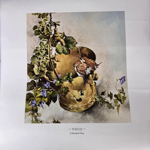 Raymond Harris Ching Wrens Kunstdruck ungerahmt 17x20 - Bild 1 von 10