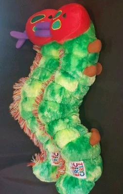 Eric Carle’s Very Hungry Caterpillar Plush Stuffed Animal 17” LOT OF 2 - Image 1 of 4