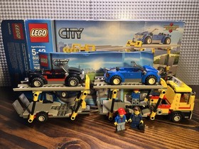 LEGO CITY: Auto Transporter (60060), 99.9% Complete With Instructions and Box