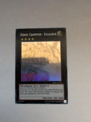 REDU-EN041 Heroic Champion - Excalibur Ghost Rare - Unl Edition  - Image 1 of 2
