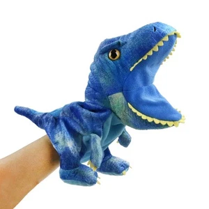 Plush Dinosaur Hand Puppets,Dinosaur Stuffed Animal Cute Soft Plush Toy Great... - Picture 1 of 6
