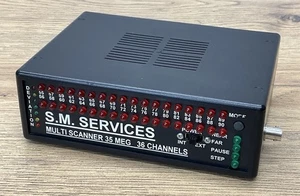 VINTAGE S.M. DIENSTLEISTUNGEN Multi Scanner 35 Meg 36 Kanäle - Retro R/C Gear - Bild 1 von 9