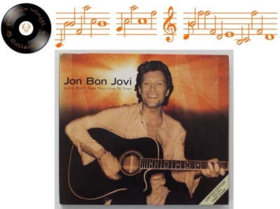 Jon Bon Jovi Janie, Don’t Take Your Love To Town CD Single + Poster Ltd Ed - NM - Image 1 of 4