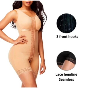 Fajas Post Surgery Waist Trainer Back Support Stomach Abs Tummy Belly - Picture 1 of 12