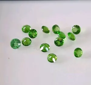 1.69 Ct Natural Tsavorite Garnet Loose Natural Gemstones (2.96 To 3.36 Mm) - Picture 1 of 3