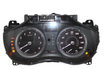 Velocímetro Lexus ES350 2010 110.500 millas pequeñas grietas Foto 1 de 3