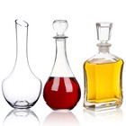 Sherry Wine Whiskey Liquer Decanter Glass Carafe Christmas Wedding Gift Boxed