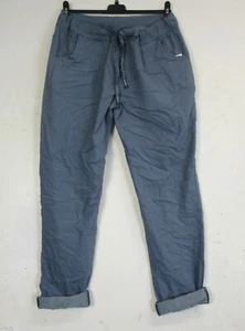 LagenLook Ladies Stretchy 95% Cotton 'Magic' Trousers/Pants: Size Reguar & PLus - Picture 1 of 76