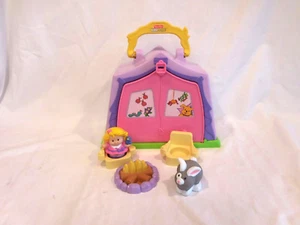Fisher Price Little People Camping Adventure with Accessories and Bunny Rabbit - Picture 1 of 7