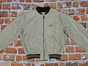 Chaqueta Bomber Vintage Chevignon Conquest Y Std Beige Talla L Tip Top - Imagen 1 de 8