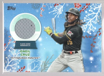 * 2023 Topps Holiday Relics #RC-OCR - ONEIL CRUZ - Image 1 of 2