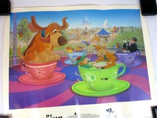 DISNEYLAND'S.31st Birthday THE GREAT MOUSE DETECTIVE..POSTER..1986 
