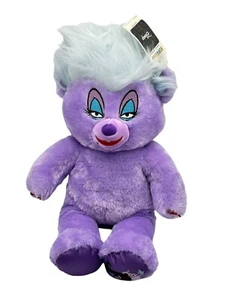 Nuevo con etiquetas Build A Bear Disney La Sirenita Ursula Oso Peluche Cuerpo Púrpura - Imagen 1 de 4