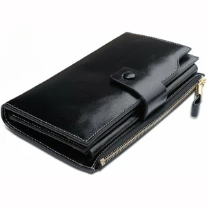 Premium RFID Blocking Leather Wallet Women's Card Organizer (Genuine AU Stock) - Picture 1 of 9