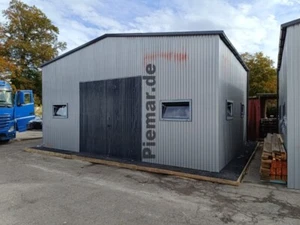 Blechgarage Halle 6x5x3m Fertiggarage Lagerhalle | inkl. Aufbau | 19597!! - Bild 1 von 16