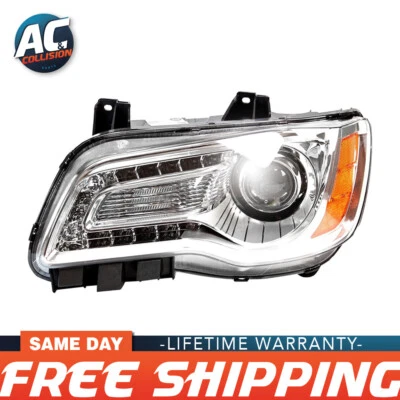 Conjunto de faros TYC lado izquierdo del conductor para 11 12 13 14 Chrysler 300 LH Foto 1 de 4