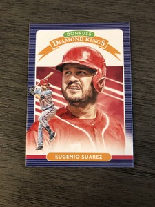 2020 Donruss-Diamond Kings-Eugenio Suarez #4-Mint