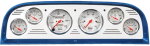 60 61 62 63 Chevy Truck Billet Aluminum Gauge Panel Dash Insert Instrument - Bild 1 von 5