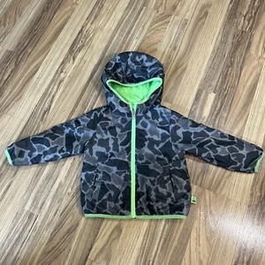 UNITED COLORS OF BENETTON Reversible Jacket kids Boys padded size 2T - Picture 1 of 7