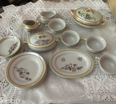 Лот винтажных детских блюд сделано в Японии детский чаепитие керамика - Изображение 1 из 4