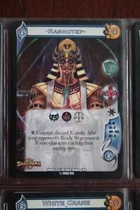 Universal Fighting System ShadowWar Promo **Rashotep** Set SWXP - Picture 1 of 1