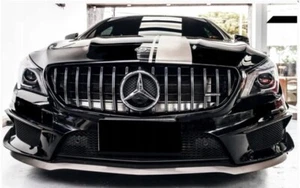 ✅ GRILL Kühlergrill für Mercedes CLA W117 C117 X117 PANAMERICANA AMG GT OPTIK ✅ - Picture 1 of 6