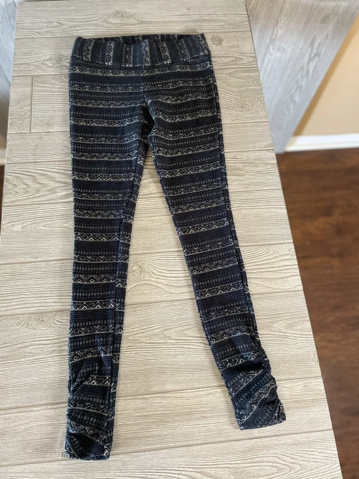 Леггинсы Columbia брюки женские размер XS черные жаккардовые брюки для отдыха - Изображение 1 из 4