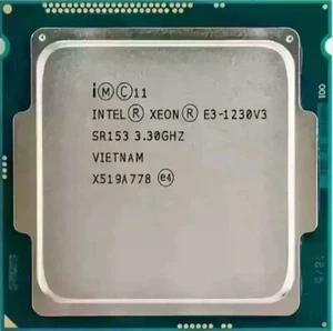 Intel Xeon E3-1230 V3 3.30GHz Quad-Core 8MB LGA 1150 80W SR153 CPU Processor - Picture 1 of 2