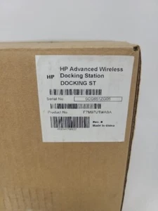 HP Advanced Wireless Docking Station F7M97UTI #ABA FACTORY SEALED - Picture 1 of 2