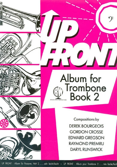 0115BC Up Front Album for Trombone Book 2 - Bass Clef - Image 1 of 1