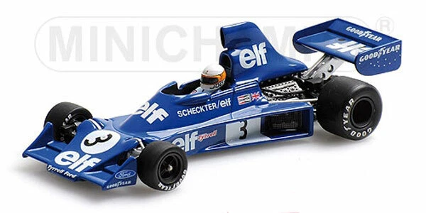 Minichamps 1:43 400 750003 Tyrrel Ford 007 #3 1975 Jody Scheckter NEW - Immagine 1 di 1