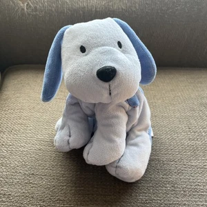 Carters Just One Year blau Welpe Hund Plüschtier Punkte verliebtes rotes Halsband 8 Zoll - Bild 1 von 11