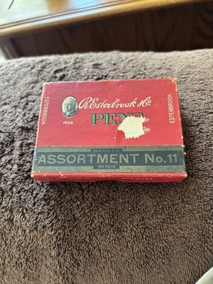 PLUMA ESTERBROOK VINTAGE PLUMILLAS SURTIDO N.º CAJA ORIGINAL 11 Foto 1 de 3