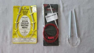Lot of Three (3) Circular Knitting Needles  - Afbeelding 1 van 5
