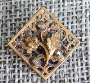 Antiker Vintage Knopf durchbrochen Aprx: 5/8" #836-D - Bild 1 von 5