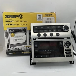 Metra Installation Kit for Most 2005-2007 Infiniti G35 Vehicles Silver W Display - Picture 1 of 9