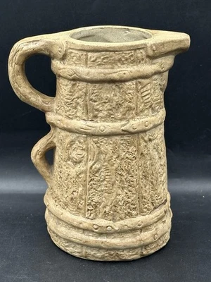 Vintage Art Pottery Hillstonia Moira Jug Pitcher 19.7cm 7.7" Stoneware - Image 1 of 4