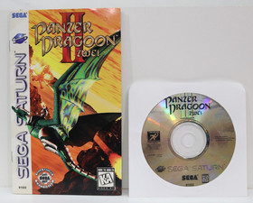 Panzer Dragoon II Zwei Sega Saturn DISC AND MANUAL ONLY   (92802)